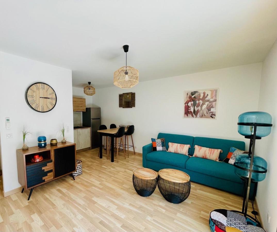 Ajaccio T2 Grand Standing Neuf - Centre Ville Et Plages - 4 Personnes - Parking Prive Exterior foto